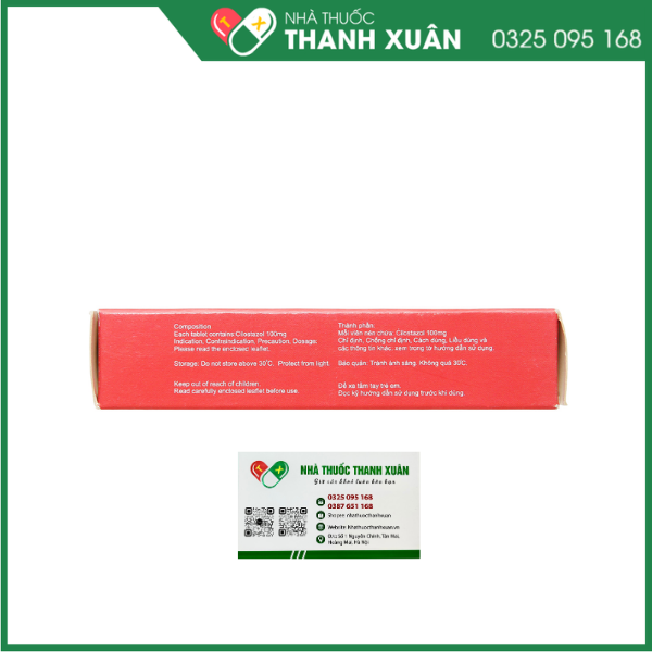 Pletaz 100mg tablets trị bệnh lý đau cách hồi ở chân
